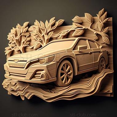 3D мадэль Subaru Legacy (STL)